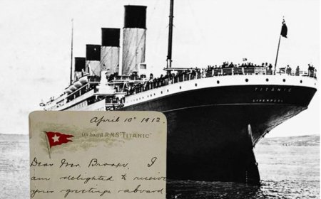 Titanic’ten Çıkan Mektup 400 Bin Dolara Satıldı